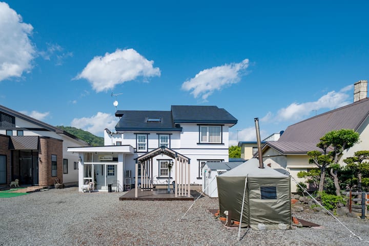 The Blaubaum Toya【Villa with tent sauna/BBQ】