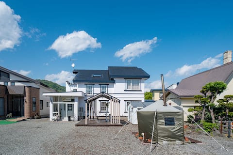 The Blaubaum Toya【Villa with tent sauna/BBQ】