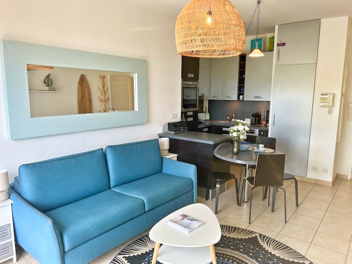 "Cocon Bleu" Brusc Centre, Climatisation, Parking - Six-Fours-les-Plages