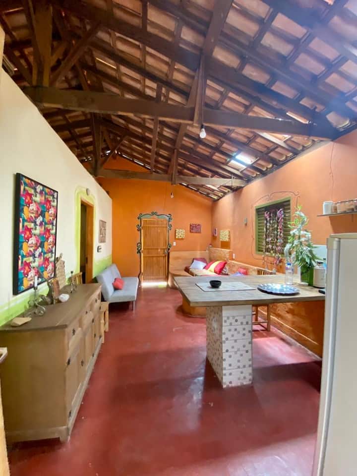 Casa Da Ashka: Rústica E Confortável - Pirenópolis