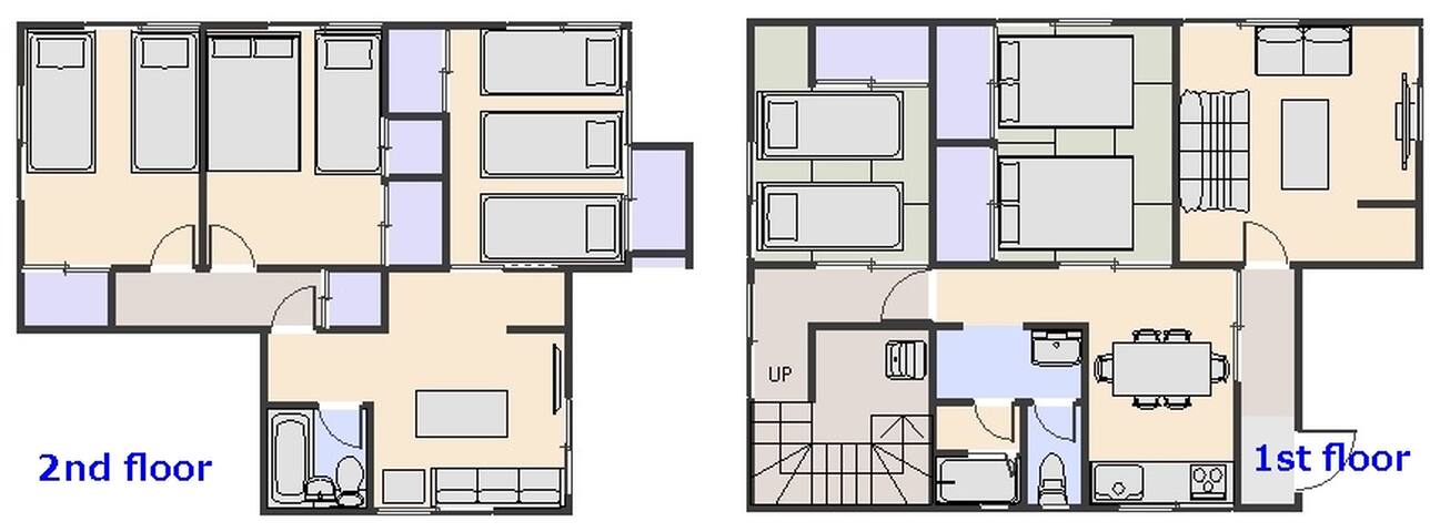 N) 2 Shower /2Toilet /5bedroom /2Kitchen /N-HOUSE gallery image 5