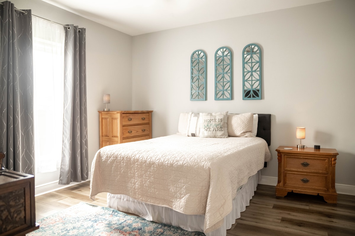 Master Bedroom with Smart TV