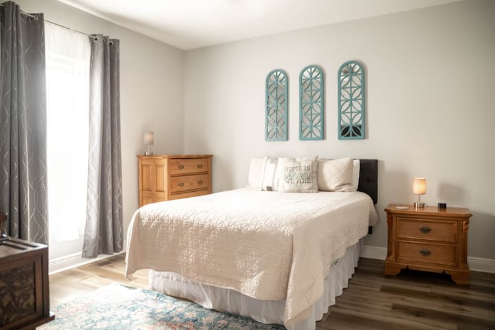 Master Bedroom with Smart TV