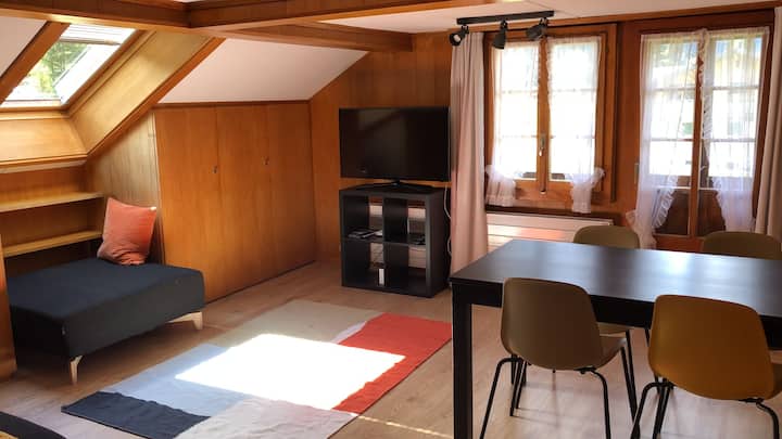 Gemütliche Dachwohnung Mit 3 Schlafzimmern - Kandersteg