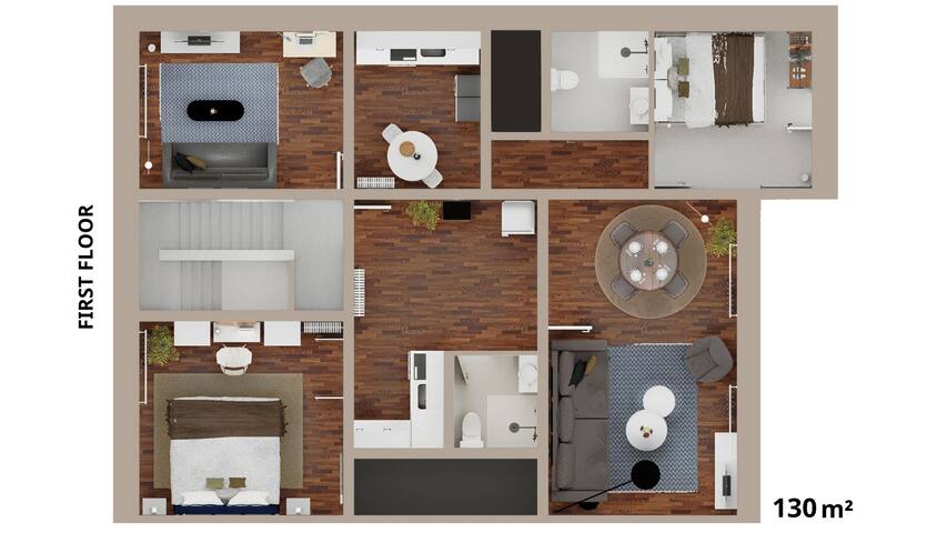 Authentic Athenian Villa I 4 Apartments I Groups gallery image 5