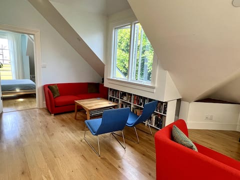 Successful Airbnb property: Large Light Filled Quiet Artist built 2BR Apt in Inner Mission