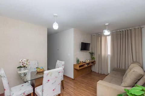 Brand new apartment, 1 double en-suite +2 single bedrooms