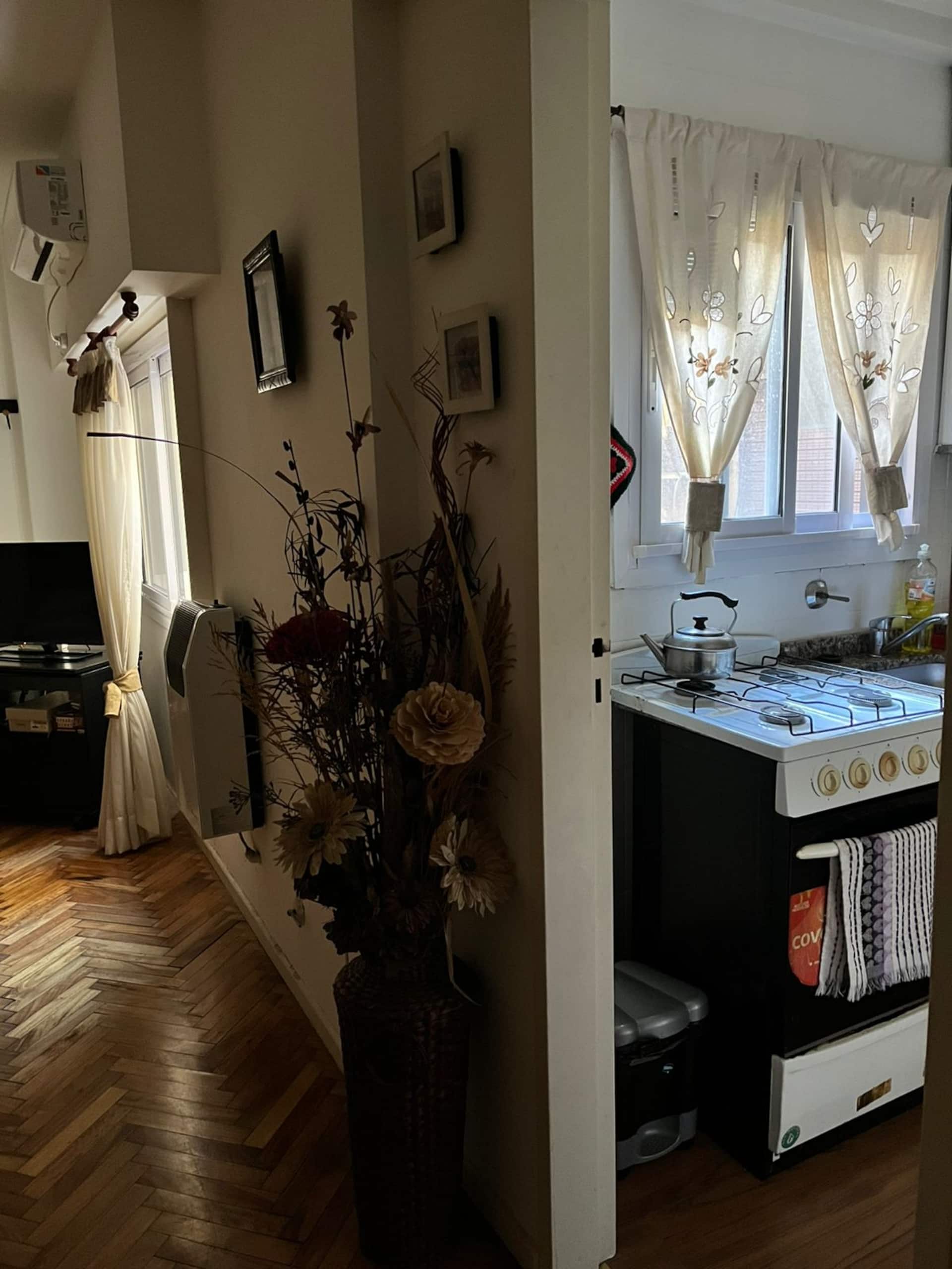 Apartamento de 1 quarto na Av. Corrientes, Almagro