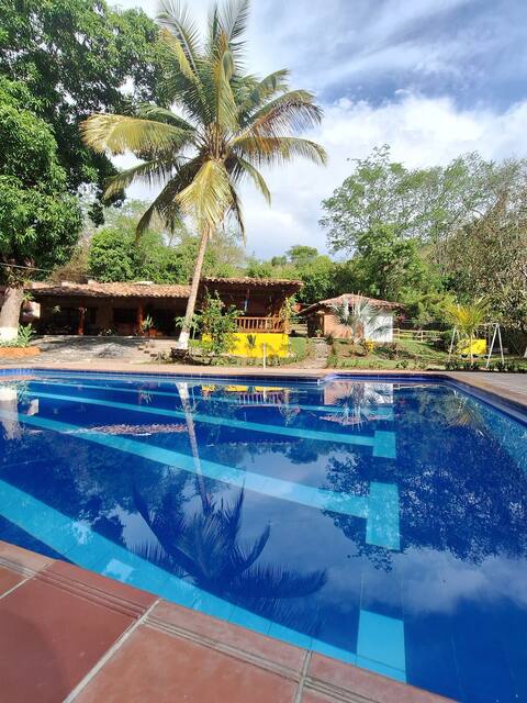 Finca San Miguel, cottage with pool