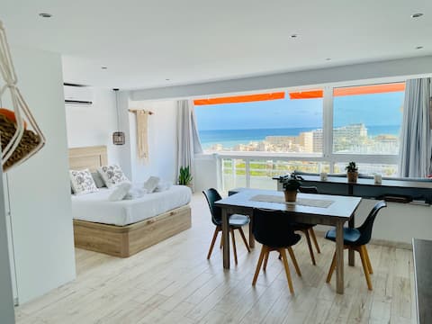 Top Airbnb: Beautiful and bright apartment in Carihuela en Torremolinos