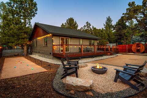 Winter is HERE! Arcade Sauna SPA Bocce Ball PetOK!