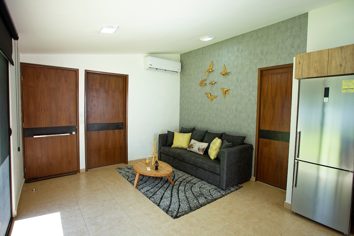 Anuncio de Airbnb popular: ALBA ESTATE IN MÈRIDA, MODERN AND PLEASANT en Fraccionamiento Residencial Andalucía