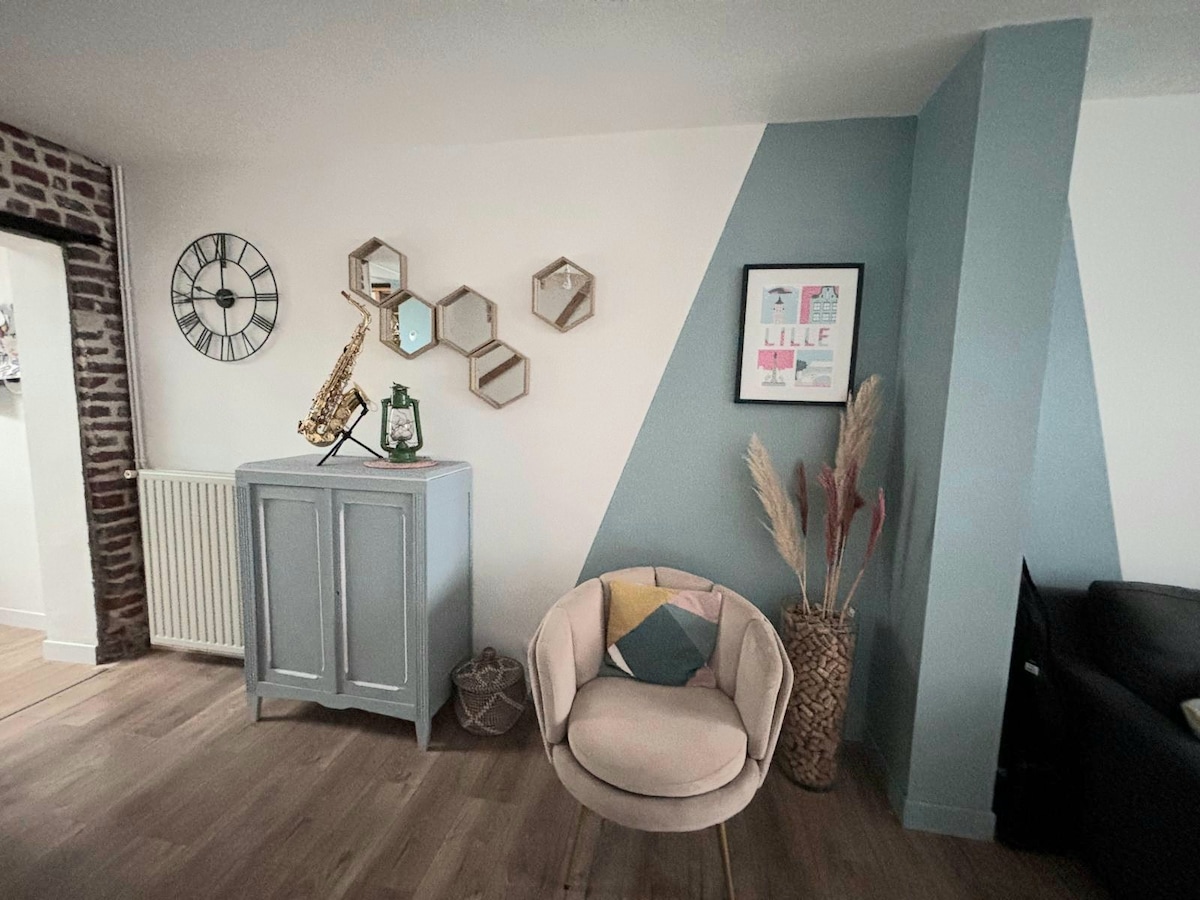 Popular Airbnb listing: Cozy and family-friendly house near Lille in La Madeleine