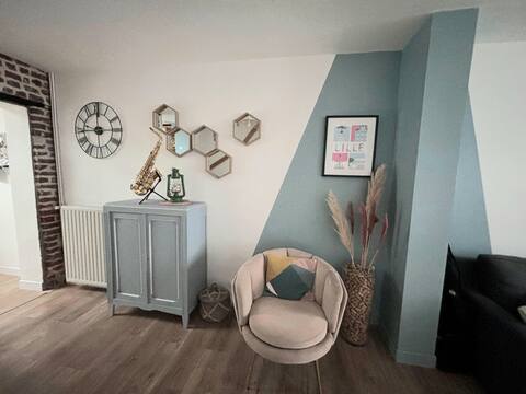 Annonce Airbnb populaire: Cozy and family-friendly house near Lille à La Madeleine