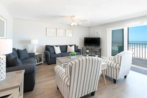 Top performing Airbnb: Five Star Beachfront Condo Newly Renovated in Indian Shores