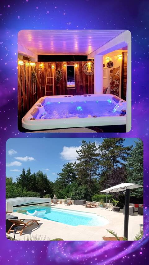 Périgueux 5 min premium spa pool optional