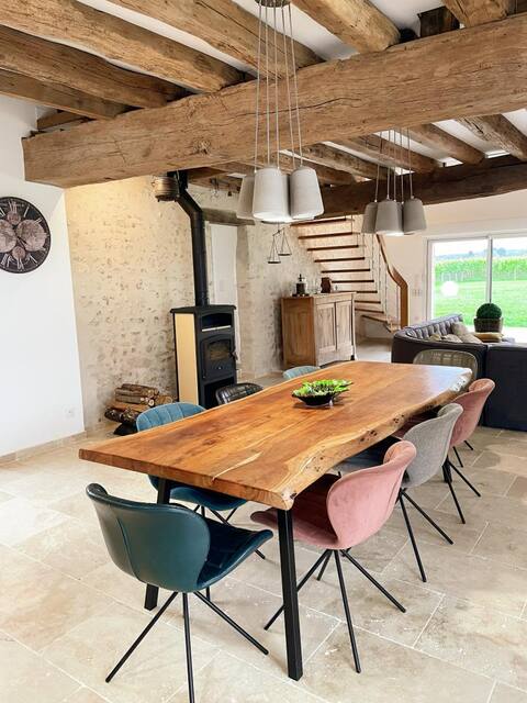 La Molinière, beautiful house with cathedral stay