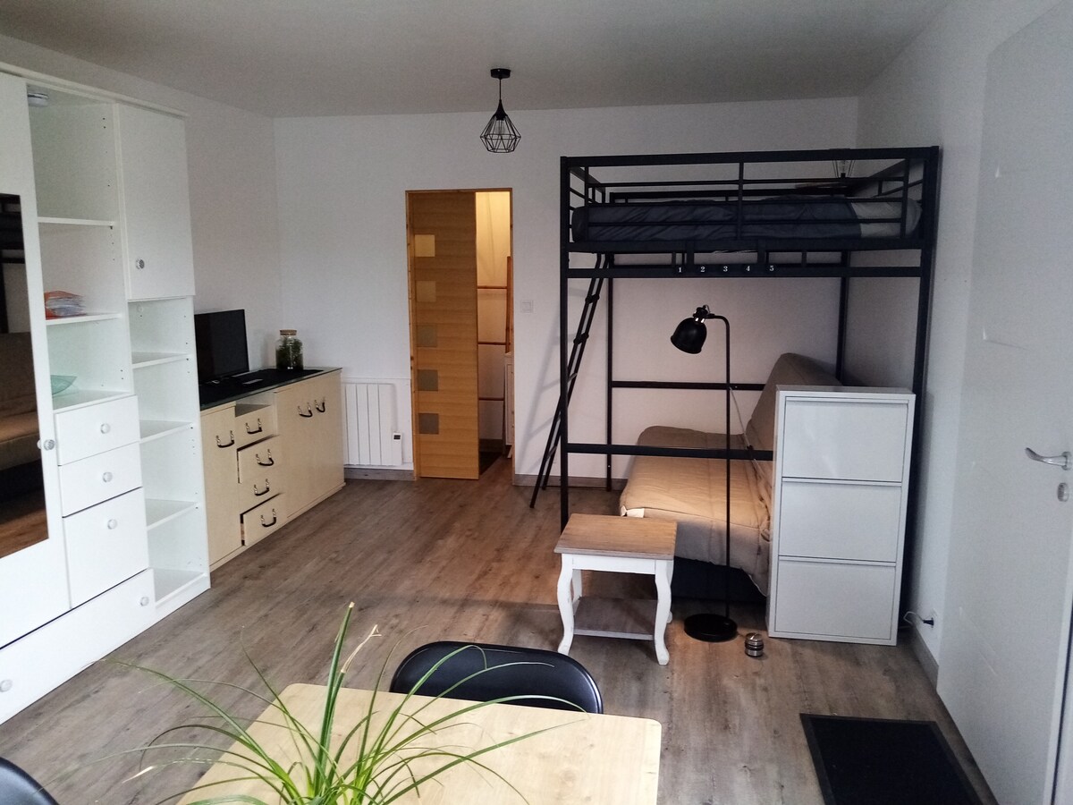 Annuncio Airbnb popolare: Nice, large studio, pied à terre La Rochelle a Aytré