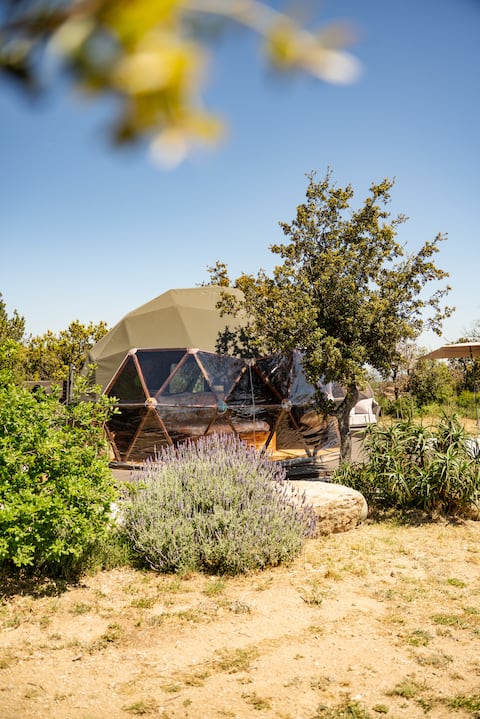 Dome in the heart of the garrigue
Mas-berrugues