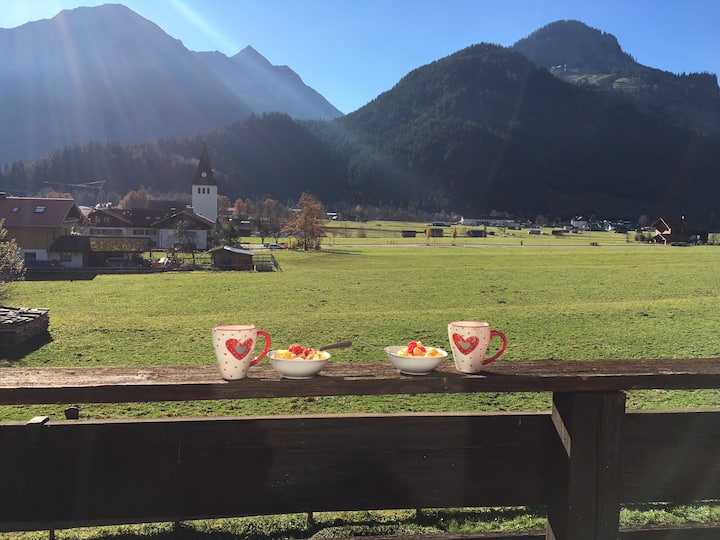Alpenchalet Panorama Terrasse Skifahren Wellness - Allgäu