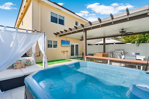 Boutique Style House Golf BBQ Hot-Tub Games Casino