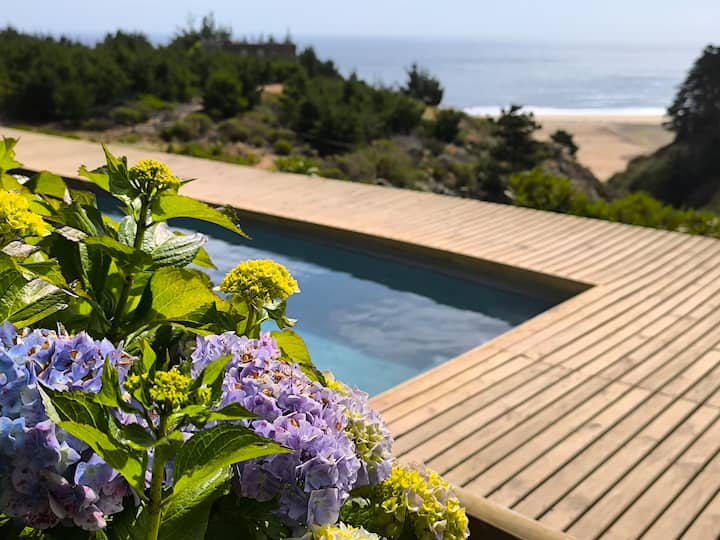 Tunquén Campomar, 4d 4b, Piscina, Espectacular Vista - Valparaíso Region