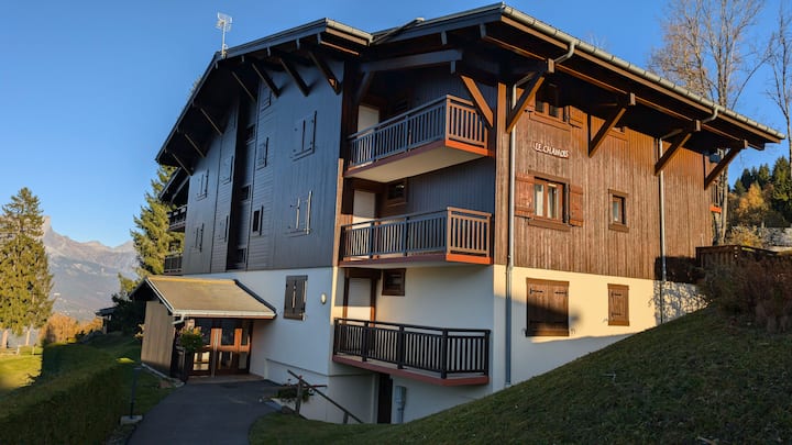 Combloux : Appt 4 Couchages Au Pied Des Pistes - Lac des Evettes