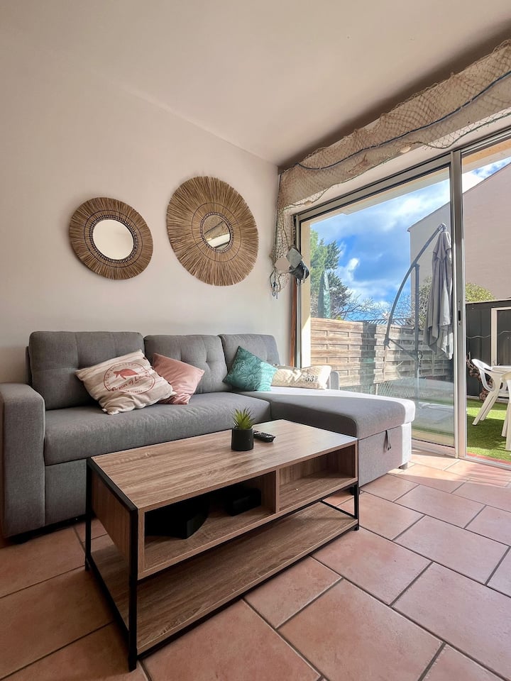 Superbe Appartement, Situé à 5 Min De La Plage - La Franqui