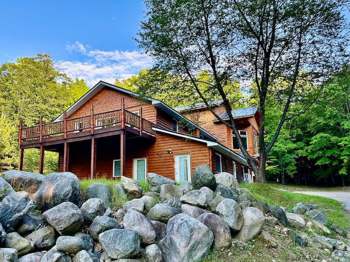 Event Barns and Fire Pit | Privacy | Fall Colors