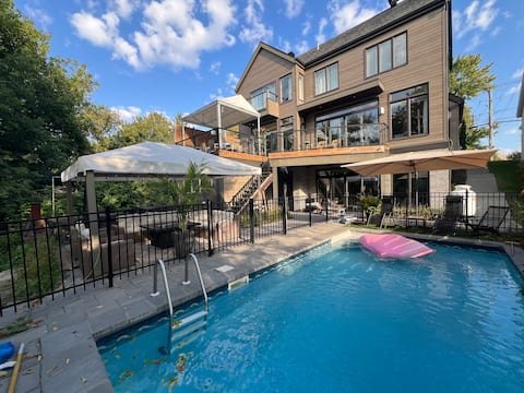 Beautiful house by the river