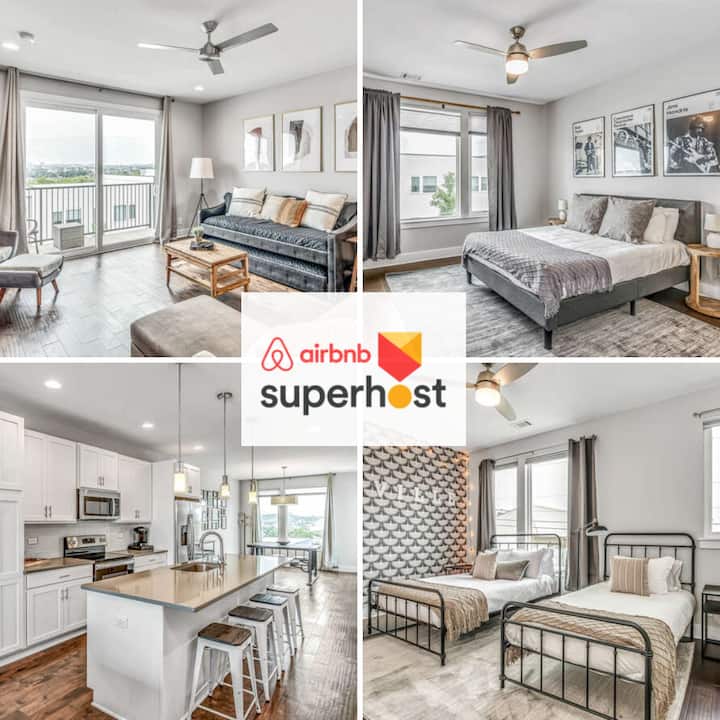 Skyline Deck - Sleeps 10 - Close To Broadway - Nashville, TN