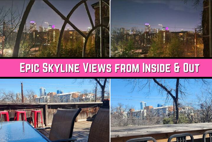 10/10 ATX Location! Patio w/ 65″ TV + Cowboy Pool gallery image 3