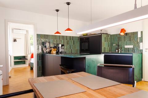 Stylish apartment with large terrace - Deidesheim