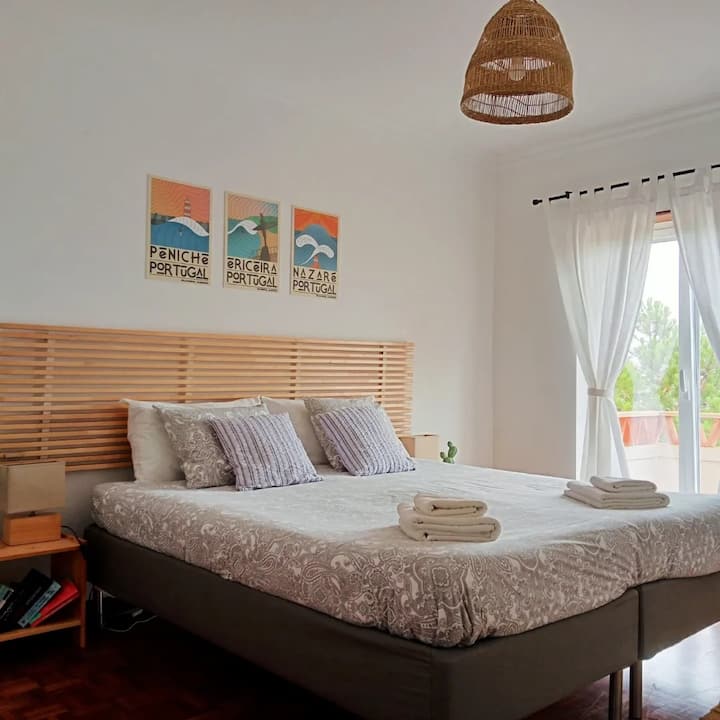 Bright Surfside Apartment Fast Wifi Ericeira - Ericeira