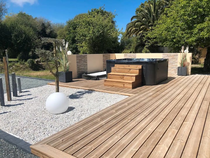 Maison En Bord De Mer Avec Spa - Trébeurden