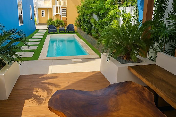 2 Br City Apt. W Pool & Free Parking Inside - Curaçao