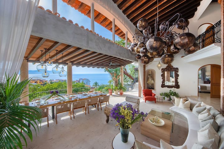 Villa Alexa 9br Luxury Villa • Weddings + Retreats - Puerto Vallarta