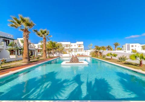 Airbnb con mejor rendimiento: Peaceful Duplex & Pool en Haría