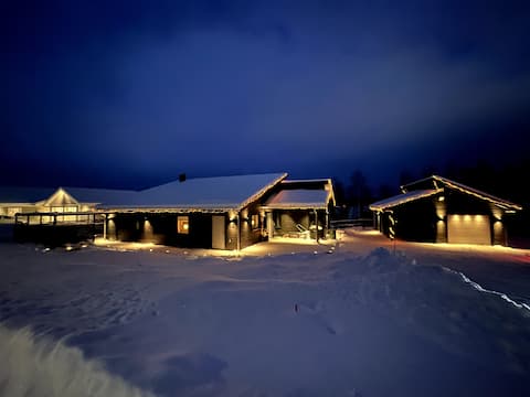 Family-friendly newly built house by Storsjön, Frösön