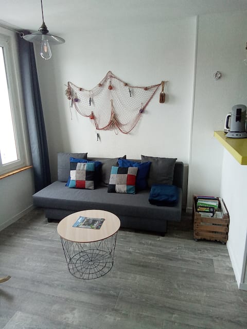 Annonce Airbnb populaire: Apartment T2 Dieppe à Dieppe