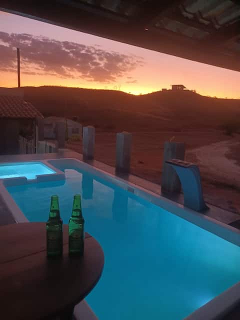 Beautiful landscape, Swimming pool, Nature, country house