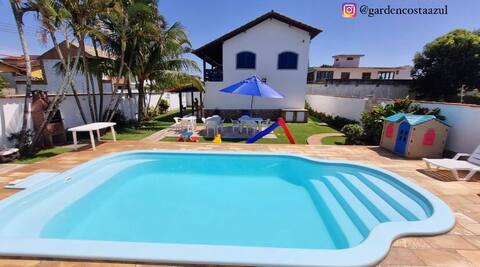 Vacation House 250 meters from the blue coast beach