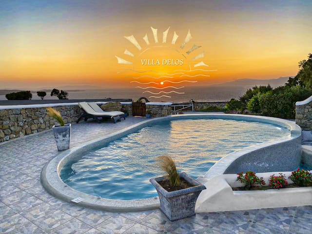 Villa Delos Sunset View