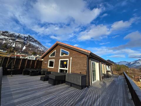 Large, airy and cozy house with  panoramic views