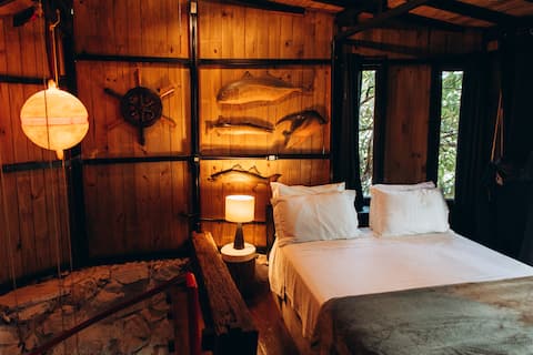 Microcasa Brasília lakefront incredible view hydro