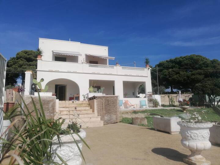 Lu Ientu Di Villa Salentu, Open Space Vista Mare - Leporano