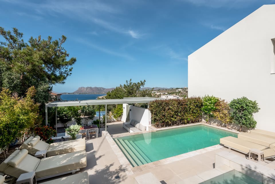 A sea-view villa near Agios Onoufrios beach, Chania, Crete, Greece, photo 6 of 10