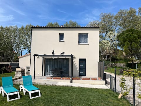 New house 15 minutes from La Grande Motte PMR access