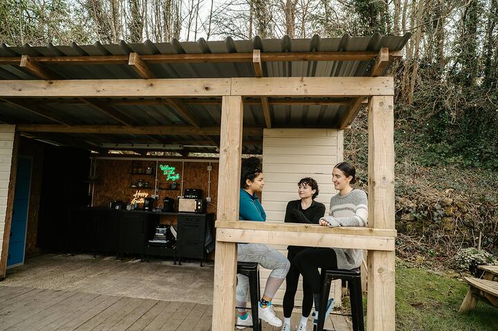 Cozy Glamping Pod | Stay Wild Retreats | Double - Llangollen