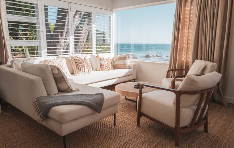 Palm Rock by the Ocean